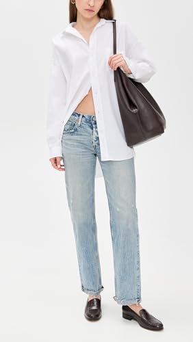 MOUSSY VINTAGE Women's MV Arverne Straight Low Jeans2