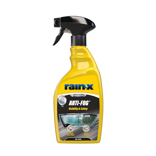 Rain-X Tratamiento Antivaho para Vehículos y Espejos – Previene la Condensación y el Empañamiento – Solución Duradera para Cristales y...