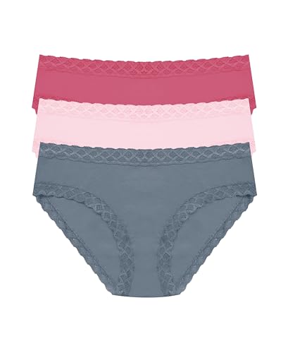 Image of Natori womens Bliss Girl Brief 3-pack Panties, Bliss Girl Brief 3-pack Panties