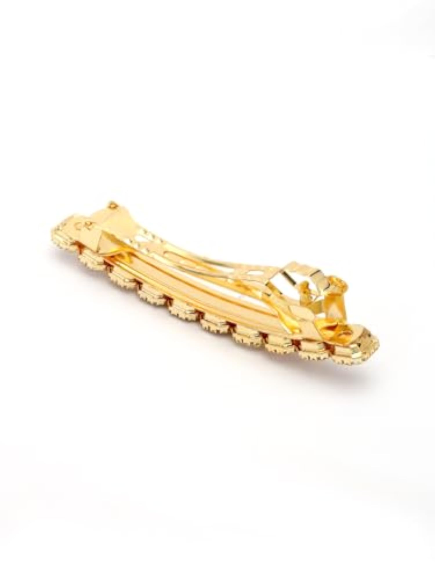 Stone Metal Clip Back Clip, Elegant Hair Accessory