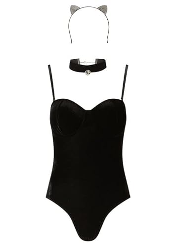 Ann Summers Traje Felino Coqueto Negro L Cover