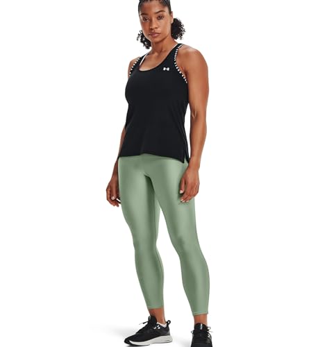 Image of Under Armour Women's HeatGear Armour High Waisted Ankle No-Slip Leggings