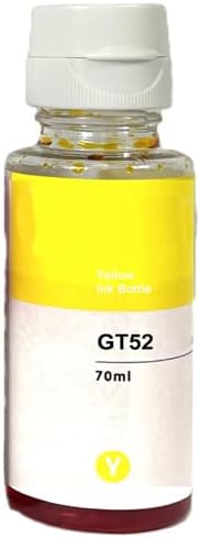 Miniatura 5 de Vivid Colors Botellas de tinta de repuesto compatibles con impresoras Deskjet GT 5810 5820, Ink Tank 310 315 # GT51 GT52 4 unidades