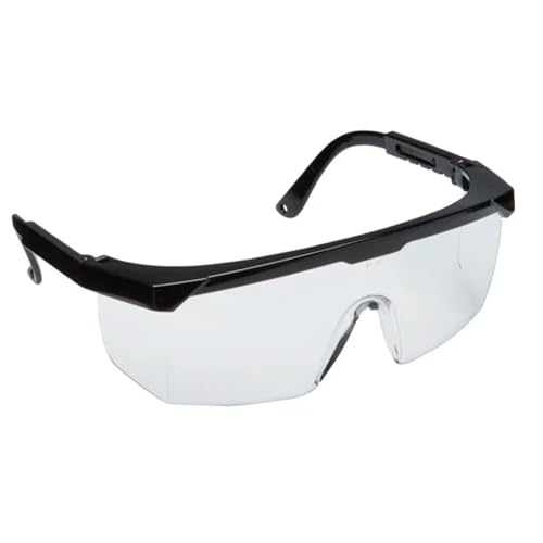 Acan Tradineur - Gafas de seguridad, protector de ojos, prevención y seguridad - Fabricado enPVC - Cómodos y ergonómicos - 7 x 15,5 x 5,5 cm
