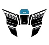 Aufkleber für den Motorrad Kraftstofftank seitliche Schutzaufkleber