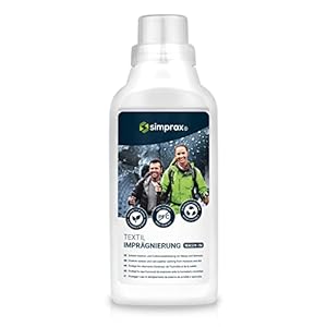 simprax® Textil Wash-In Imprägnierung Made in Germany – Klimaneutrales Imprägniermittel. Umweltfreundliche…