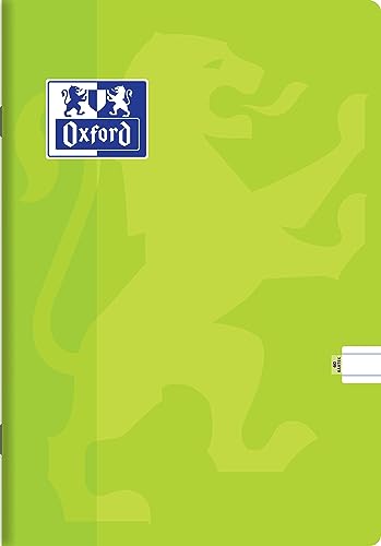 Oxford Touch Notizbuch A4, 60 Blätter, liniert, 5 Stück-Packung Farbenmix