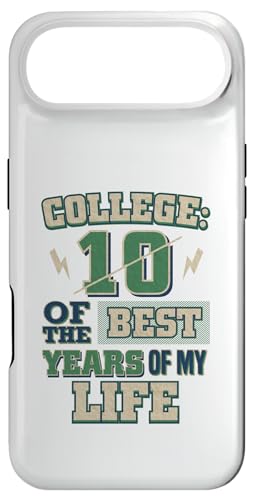 ��w���ƃM�t�g Best 10 Years of My Life Fun College �X�}�z�P�[�X iPhone Air �p