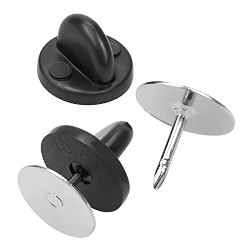 400Pcs Pvc Rubber Pin Backs Heliltd Butterfly Clutch Pins Tie Tacks Blank Pins For Uniform Badges Backing Holder Clasp Lapel Pin Enamel Pins(200 Sets) #TOP3