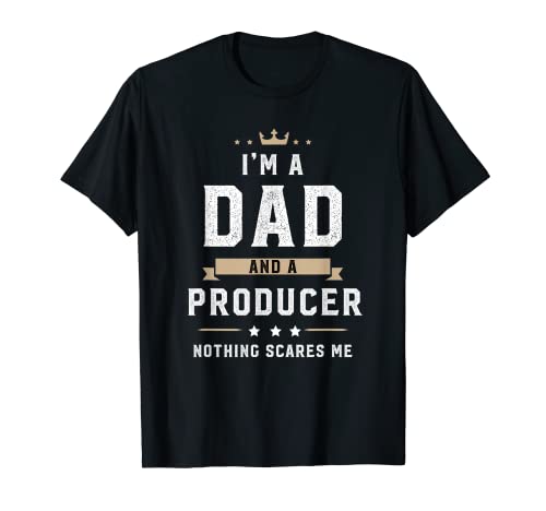 Funny Dad Producer Día del Padre Camiseta