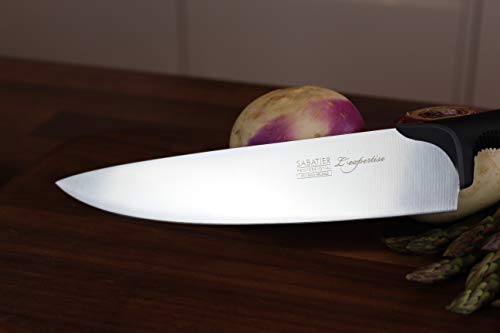 Sabatier Professional Lâ€™Expertise 6pc Revolving Knife Block Set - Chrome Molybdenum Stainless Steel, Finely Ground Razor Sharp Blades. Ergonomic Soft Grip Handles. 20 Year Guarantee.