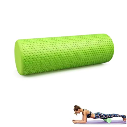 Rodillo Masajeador de Espuma para Terapia y Masaje Muscular   Fitness, Pilates y Yoga   Cilindro de Gomaespuma para Alivio de Dolores y Entrenamiento   45x15cm