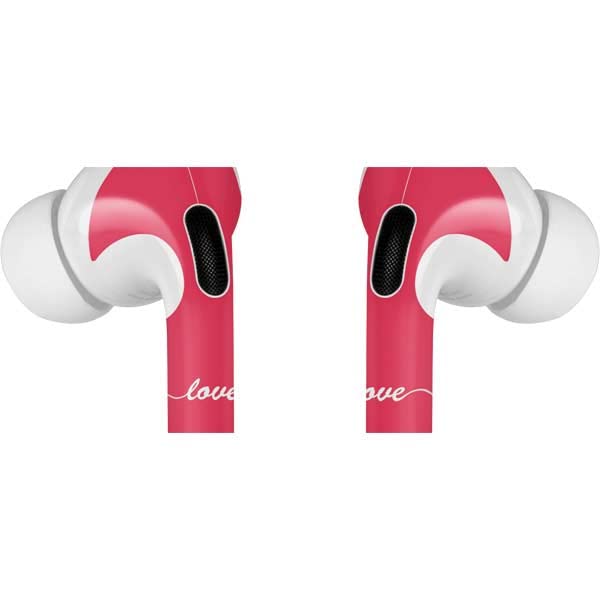 Skinit Decal Audio Skin Compatible with Apple AirPods Pro (2rd Gen, 2022) - Skinit Originally Designed Love Banner Design