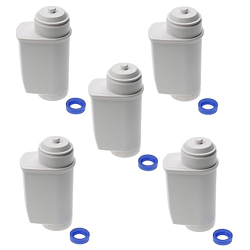 vhbw 5x Filtro de agua compatible con Krups TK750 máquina de café automática, cafetera exprés - blanco