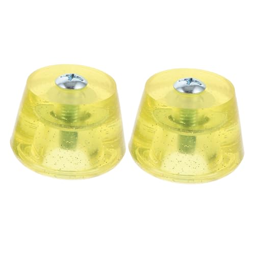 Toyvian Roller Skates Brake Mats Skates Braking Pad Easy Install Accessory for Skating Safety