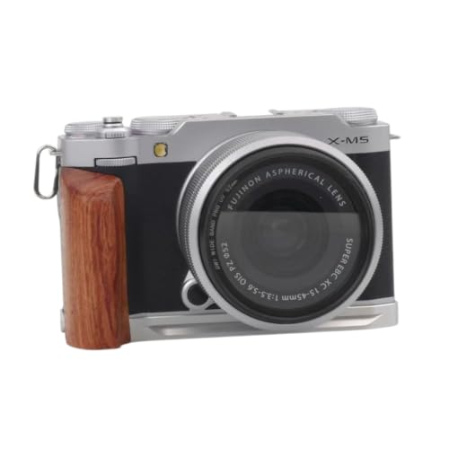 �Ή� FUJIFILM FUJI �x�m X-M5 XM5 �J������p L�^�v���[�g ���g���f�U�C���̖ؐ��O���b�v �V�R���C�� �E�l�d�グ �f�U�C�� �n���h�� Arca�W���d�l ��ʊJ�� �O�r�Ή� (�V���o�[)