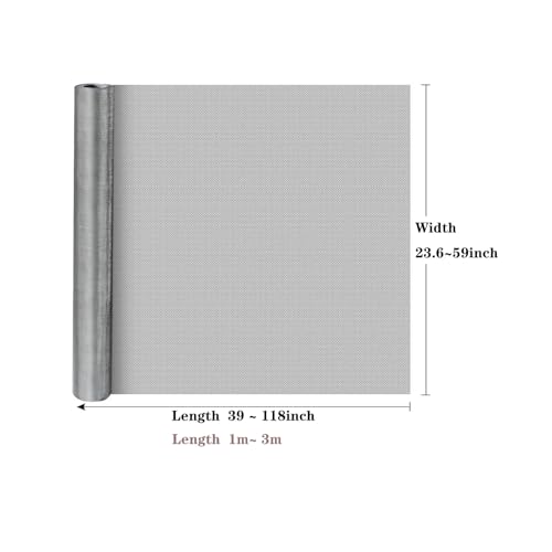 Grillage métallique tissé 20 mailles 1x3m multi-usage - 3