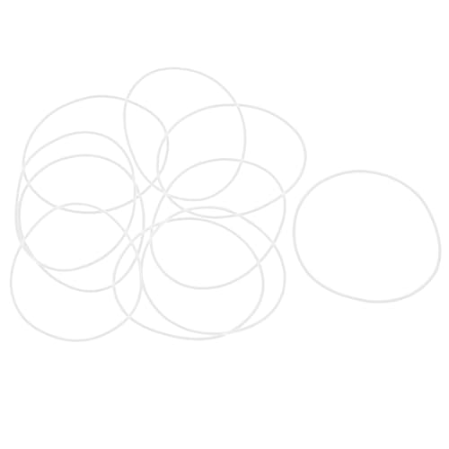 Ciieeo Lot de 10 Pièces de Rechange pour Lunettes Joints Anti- Kit d'Installation pour Réparation de Lunettes Accessoires Compatibles pour Montage de Verres Usage Professionnel et