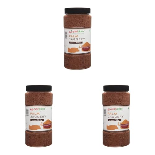 Image of Nutriplato-enriching lives Palm Jaggery Powder, 700 g (Pack of 3)