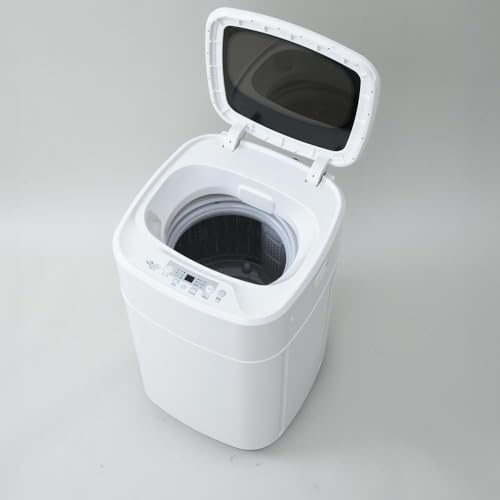 YAMAZEN 小型全自動洗濯機 3.8kg YWMB-38(W)/ 山善 ミニ洗濯機 洗濯 脱水 コンパクト 新生活 一人暮らし 単身赴任
