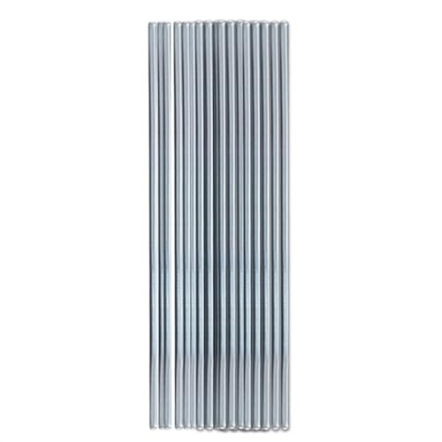 Low Temperature Simple Welding Rods Easy Melt Aluminium Flux Cored Welding Electrodes Wire Solder for Aluminum (Size : 2mm 80 Pcs)