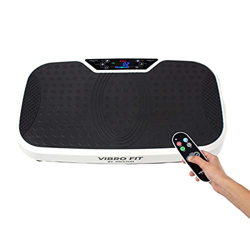 PRIXTON Vibro Fit – Vibrationsplatte Fitness, 99 Stufen, einstellbare Intensität und Geschwindigkeit, 20 Minuten… – Bild 4