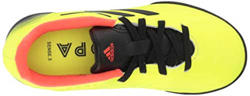 Adidas Copa Sense.3 Turf Soccer Shoe, Team Solar Yellow/Black/Solar Red, 5 Us Unisex Big Kid #TOP4