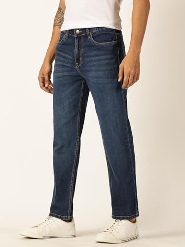 Image of Thomas Scott Men's Regular Fit Mid Rise Mid-Rise Stretchable Jeans