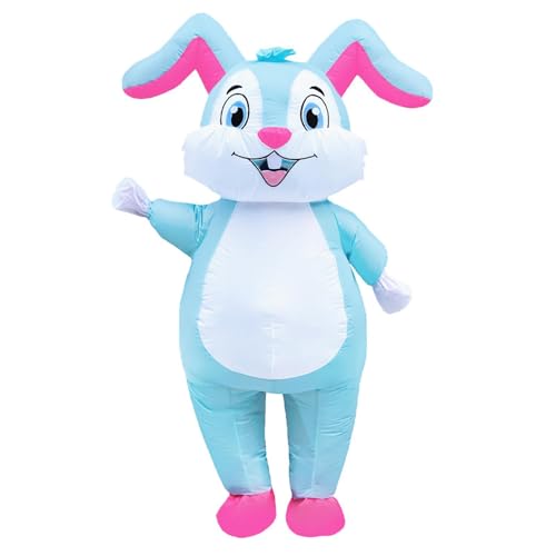 Déguisement lapin de Pâques gonflable pour amuser les enfants - 3