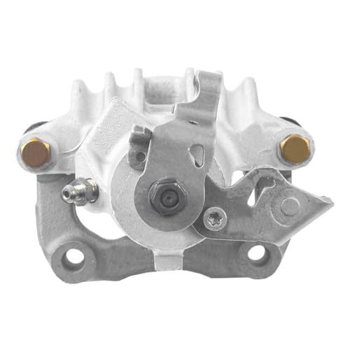Image of Detroit Axle - Rear Right Brake Caliper for Volkswagen Jetta City Audi TT Quattro, Passenger Side Disc Brake Caliper with Bracket Assembly Replacement