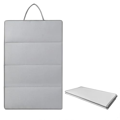 Bimkole Alfombrilla de planchado - Base de planchado plegable para mesa, adecuada para plancha de vapor, alfombrilla antideslizante para prendas de vestir, accesorio práctico para casa y de viaje, 68