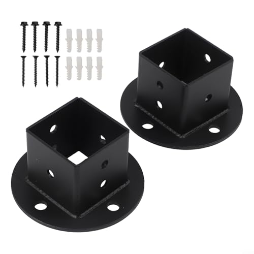 Ampia gamma di applicazioni: progettato per pergolati, ringhiere per portici e ponte, cassette postali e recinzioni in legno, questo kit di base per pali di recinzione funziona con pali standard 2x2 per una gamma di progetti esterni adatti per fai da te e appaltatori.