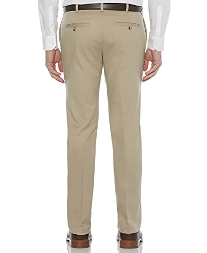 Savane Men's Slim Fit Ultimate Performance Chino Flat Front Pant2
