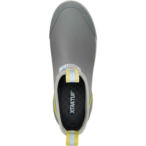 Image of Xtratuf ADSW108M050 Xt W Ankle Deck Gray /Yellow 5
