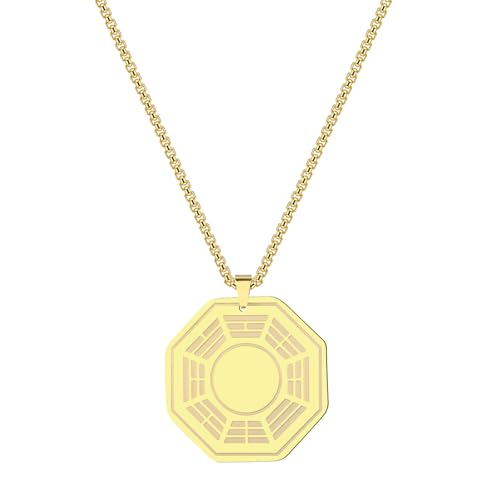 Collier Sanskrit de yoga avec chaîne en corde de mode pour hommes et femmes