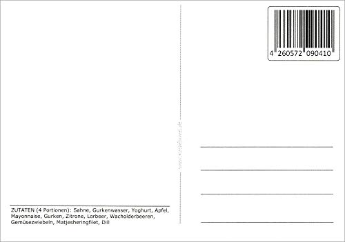 Kochformel Rezept-Postkarte Fischgerichte: Heringstopf