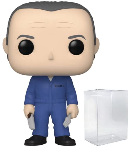 POP El silencio de los corderos - Hannibal Lecter #1248 Funko Figura de vinilo (incluye funda protectora de caja compatible), multicolor, 3.75 pulgadas