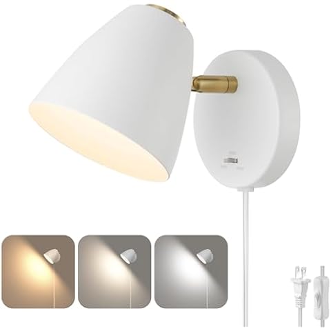 OIYIO Modern Plug-in Wall Sconce Cover