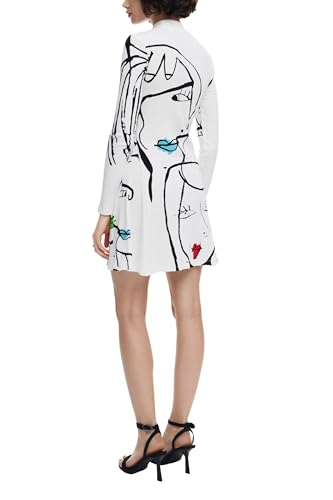 Image of Desigual Women's Woman Knit Dress Long Sleeve