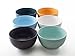 Produktbild Hanseküche Müslischalen Set (6x700 ml)  Hochwertiges Schüssel Set in 6 Pastellfarben, Müslischale Groß, Schalen für Ramen und Bowl  Ideal als Suppenschale, Suppenschüssel