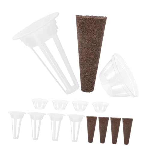 CIMAXIC Kit Coltivazione Cestini da umidità e Substrato in Spugna per Coltivare Pomodori e Piante in Casa