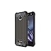Produktbild SsHhUu Moto Z Force Hülle, TPU + PC Doppelschicht Schutzhülle Ganzkörper Rüstung Case Robust Stoßstange Handyhülle Dual Layer Stoßfest rutschfest Schale Für Motorola Moto Z Force Droid 5.5" Bronze