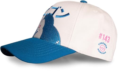 Pokémon Relaxo Unisex Cap Multicolor 100% Baumwolle Anime Fan-Merch Filme Gaming TV-Serien