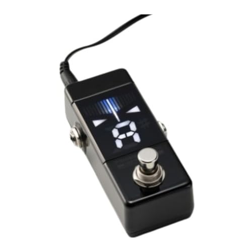 Image of Korg Pitchblack X Mini Chromatic Guitar Pedal Tuner w / Four Display Modes and High Visibility Display (PBXMINI) | ±0.1¢ Accuracy, High-Visibility Display, 4 Meter Modes, Ultra Buffer and True Bypass, 9V DC or 2xcr2032 Power