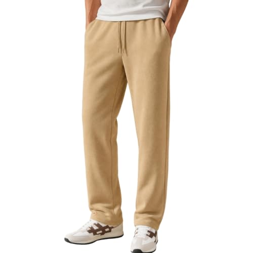 Image of Nobero Joggers for Men | Solid Trackpants for Men | Regular Fit | Elasticated Waist with Drawcord | Soft & Breathable Fabric | Casual Everyday Wear