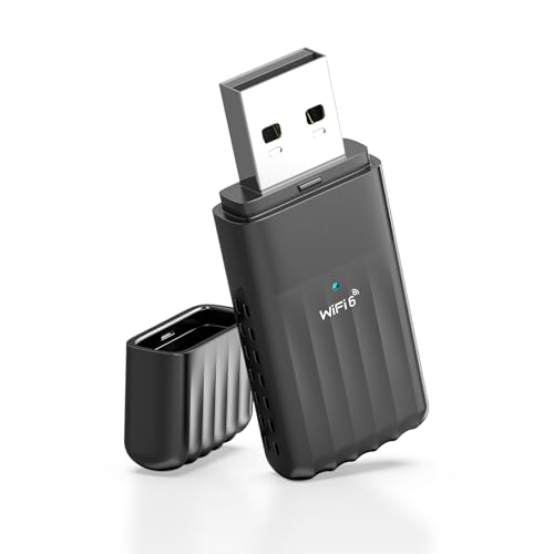 Ya en mundofriki.es: WONLINK Adaptador USB WiFi 6 (802.11ax) 900 Mbps Doble Banda + Bluetooth 5.3 | Compatible con Windows 11/10 | WPA3, Alta Velocidad, Conexión Estable