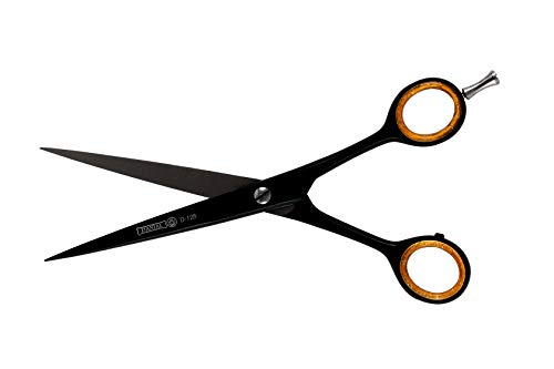 DANIAL Quake Hair Cutting Scissors for Men Professional Barber Special Razor Edge Black 7.5″ Shears Styling personal Home Salon cutting tools Stainless Steel
