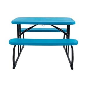 Lifetime Childrens Outdoor Picnic Table in Glacier Blue