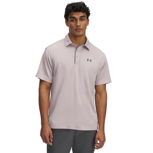 Image of Under Armour Men's Polyester Solid Tech Polo | T-Shirt | 1290140-001