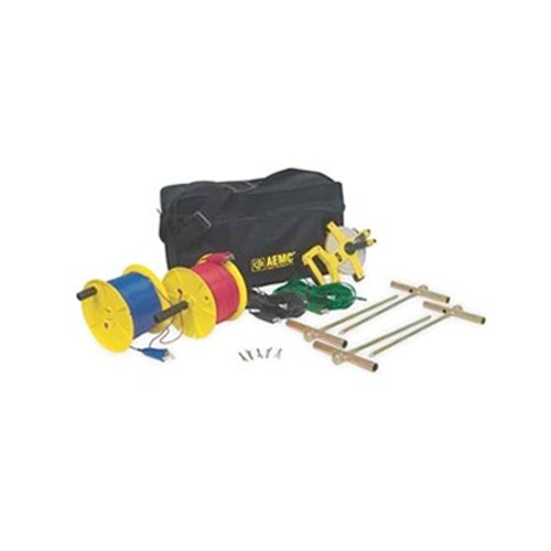 AEMC2135.37 4-Point Ground Resistance Tester Kit with 500' Leads